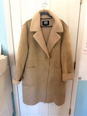 Frye Women's Lily Faux Shearling Coat